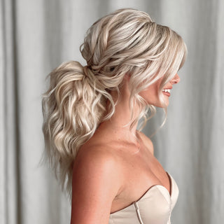 Half-Up To Ponytail To Updo Online Hairstyling Tutorial