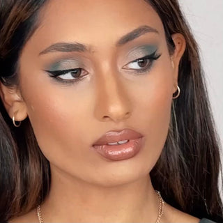 Nude Ombre Lip & Colourful Eyeshadow Online Makeup Tutorial