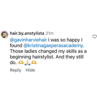 Bridal Hairstyling Academy Testimonial