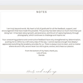 Online Bridal Makeup Hairstyling Academy Testimonial