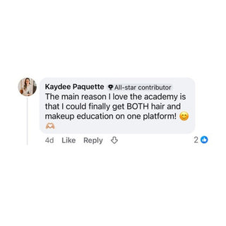 Online Bridal Makeup & Hairstyling Academy Testimonial