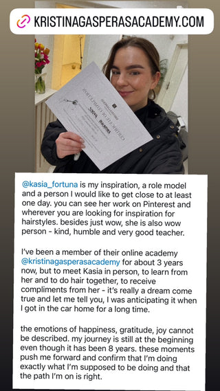 Bridal Hairstyling Academy Testimonial